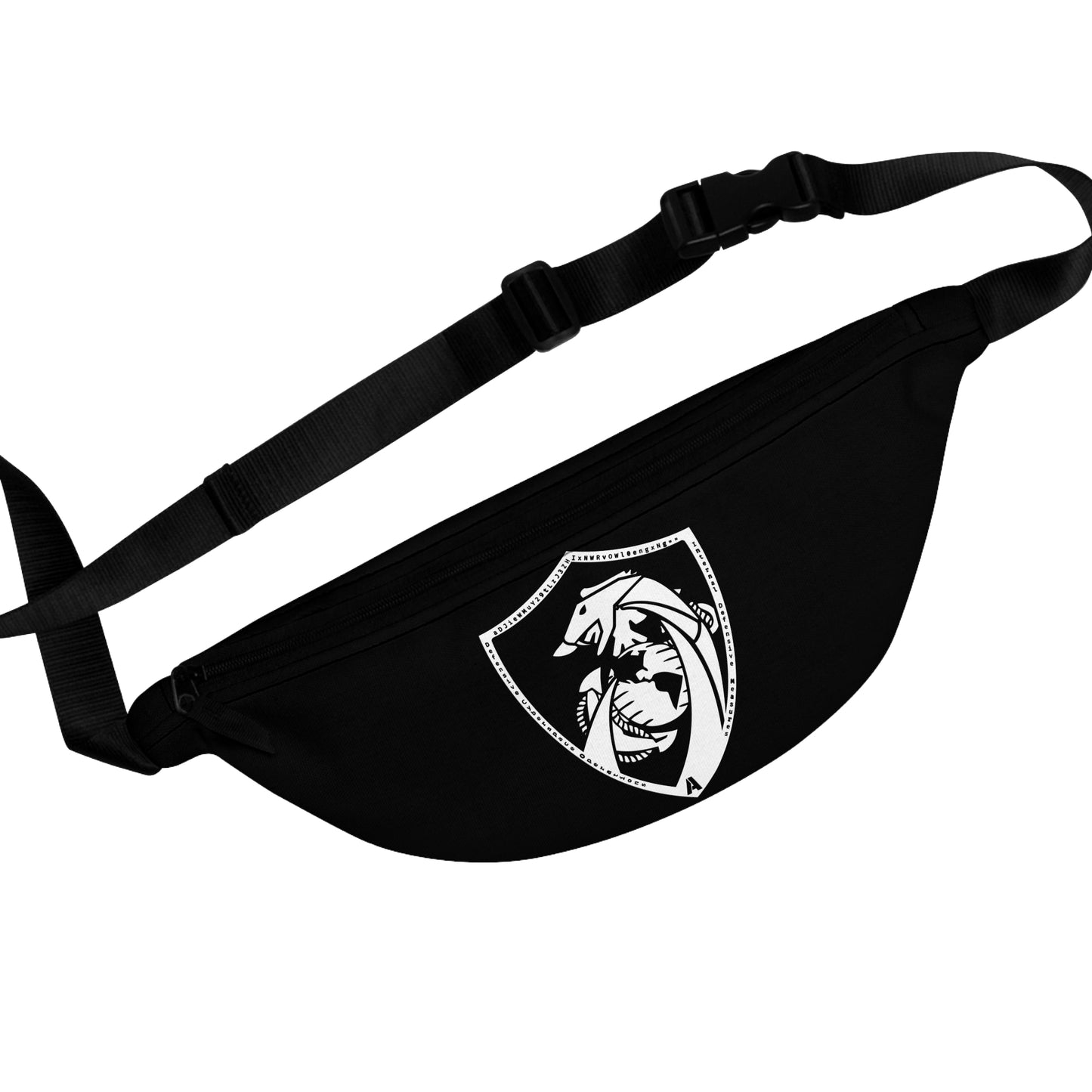 Defensive Cyber Ops Black and White Dumpy Pouch