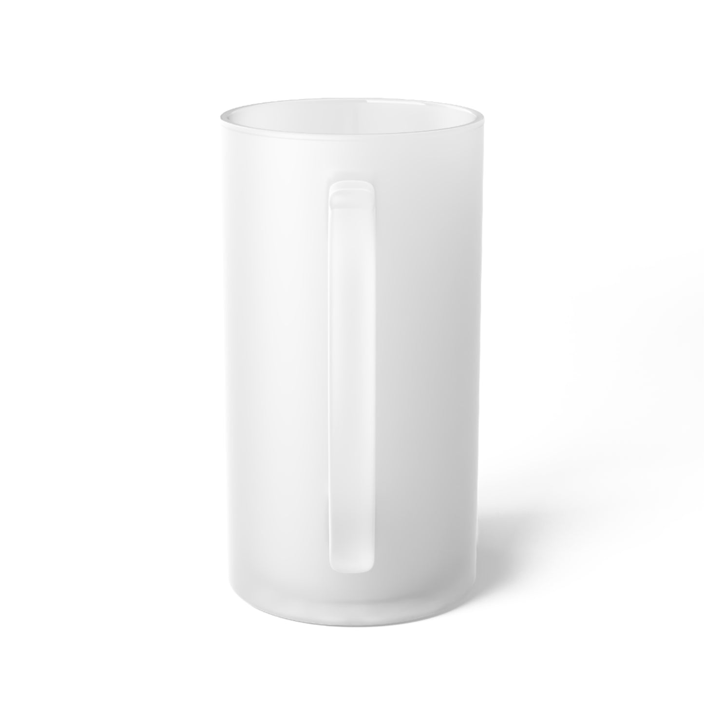 25ID Tiger Company C / 1-21 IN Frosted Glass Mug 16oz