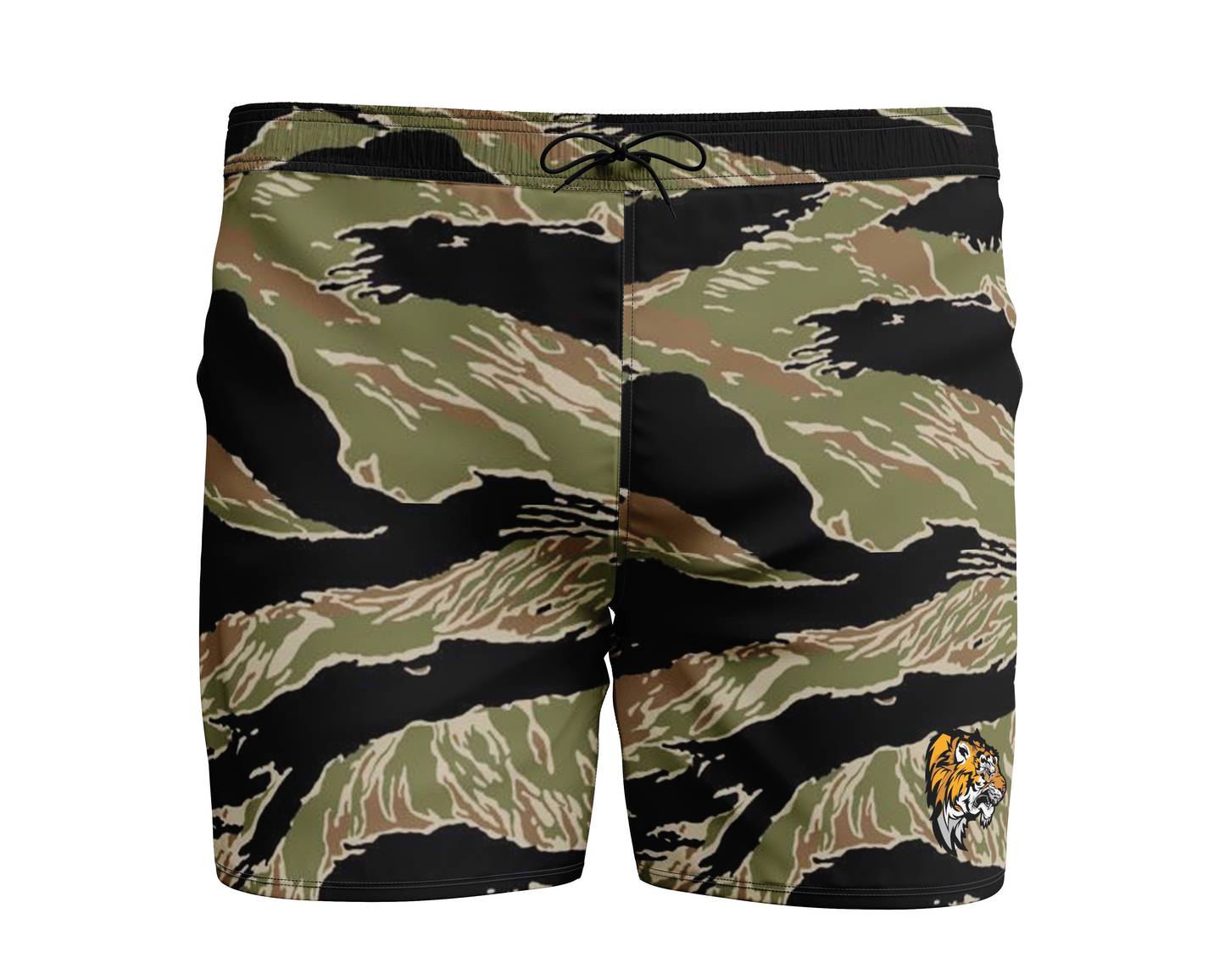 25ID Tiger Company Overt Vietnam Camo Swim Trunks