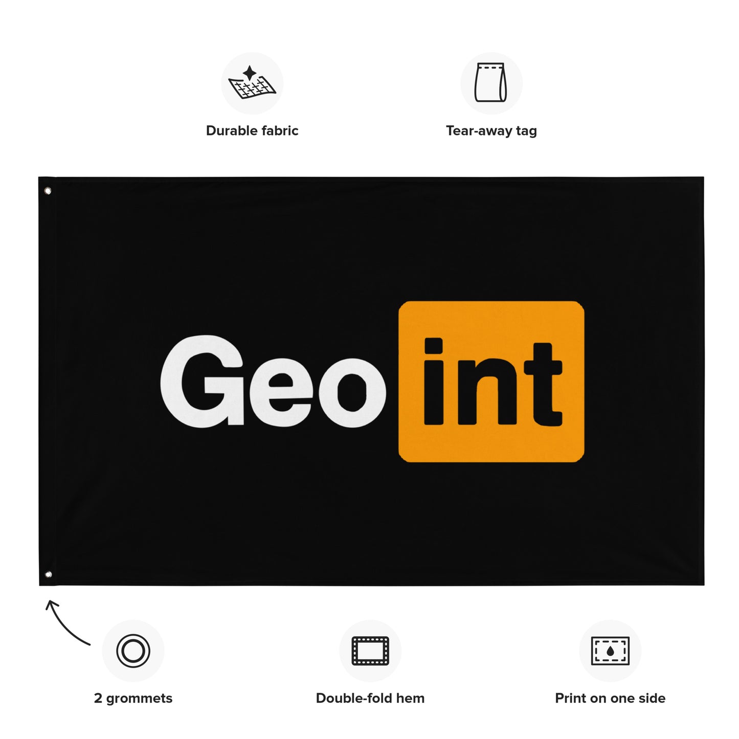Team GEOINT Flag 56″ × 34″