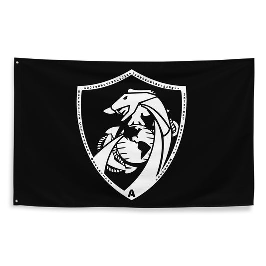 Defensive Cyber Ops Black Flag 56″ × 34″