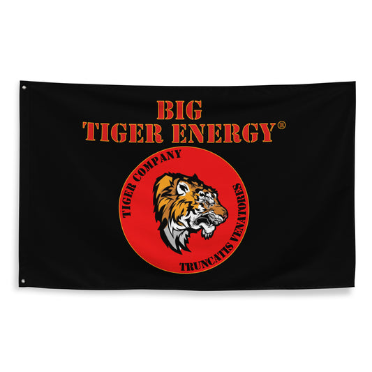 25ID Tiger Company Big Tiger Energy Flag 56″ × 34″