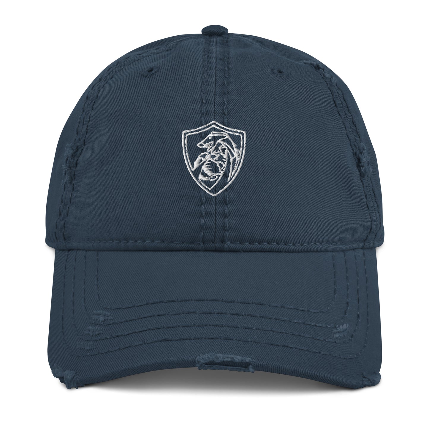 Marine Defensive Cyber Distressed Hat