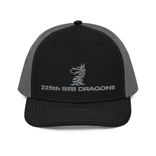 225th BSB Dragons Charcoal Grey Trucker Hat