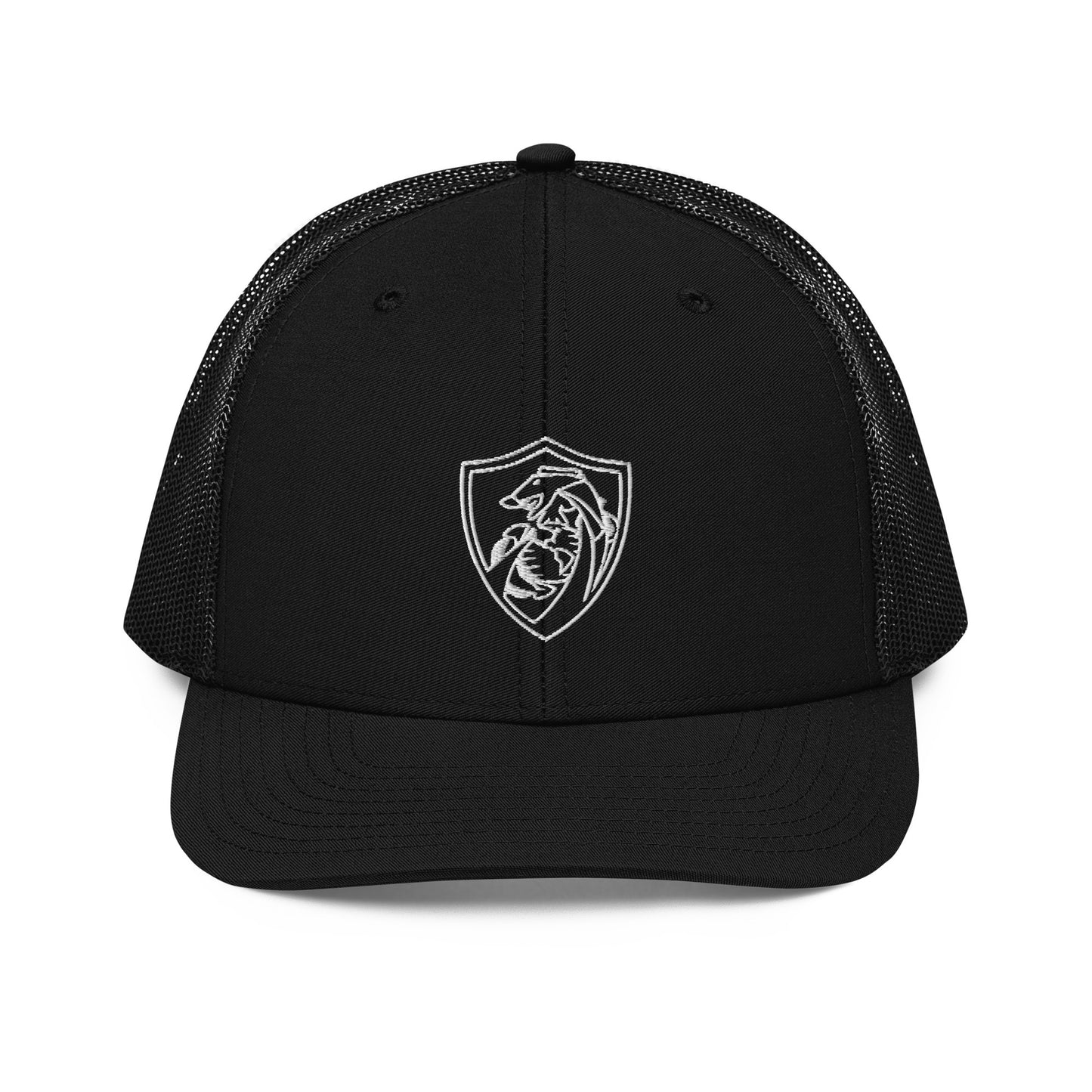 Marine Defensive Cyber Trucker Hat