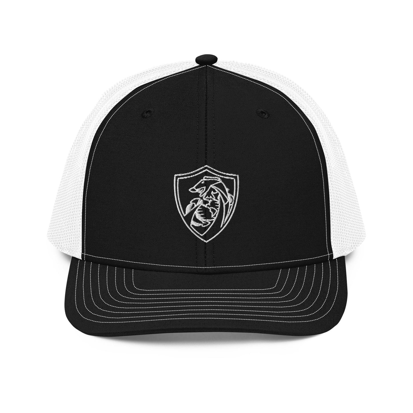 Marine Defensive Cyber Trucker Hat