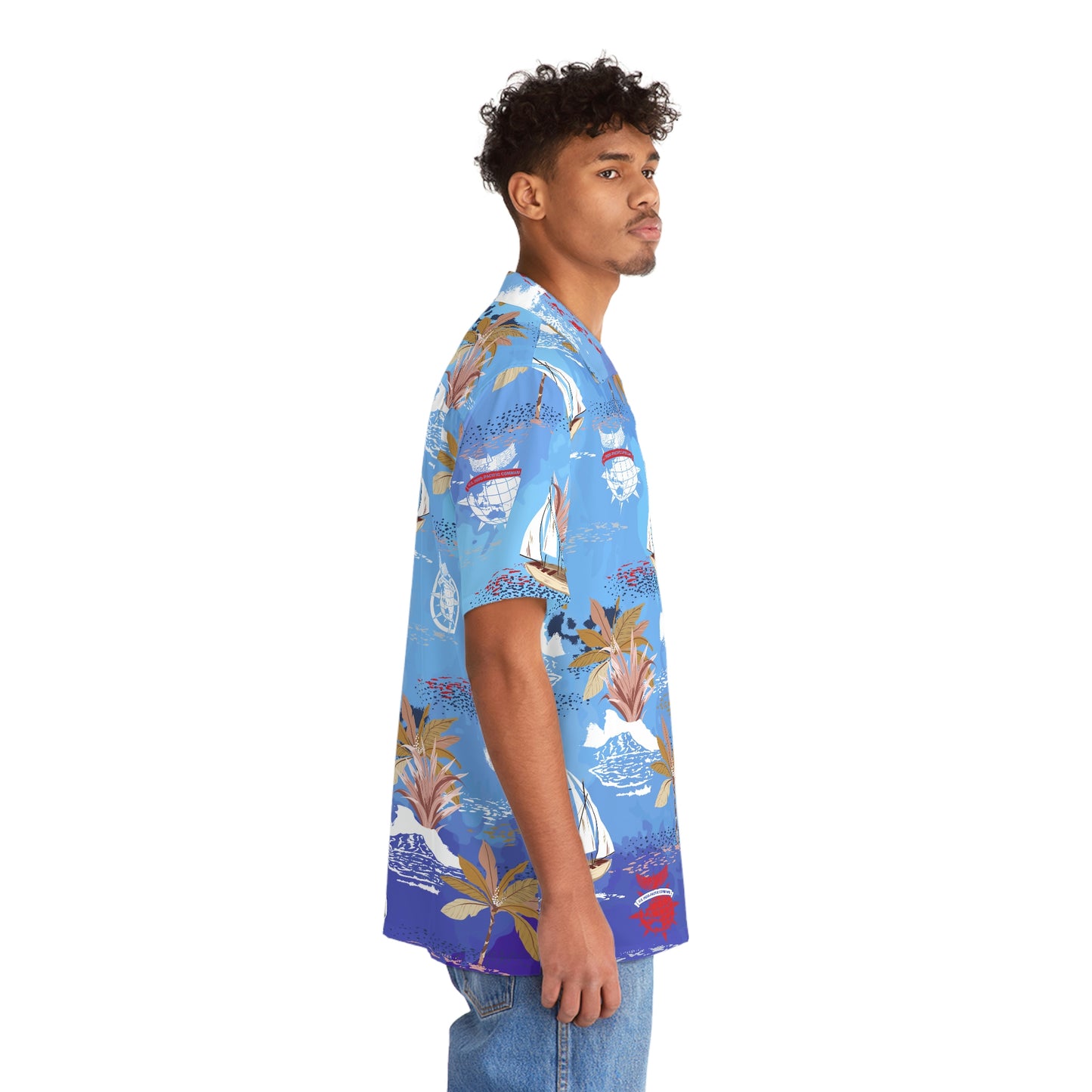 USINDOPACOM HQ Moloka'i Hawaiian Shirt