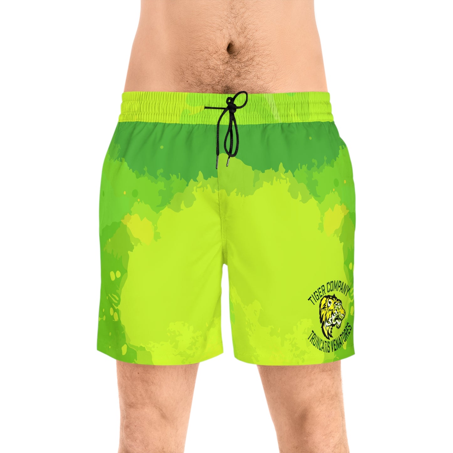 25ID Tiger Company "Truncatis Venatores" Makamae Swim Trunks
