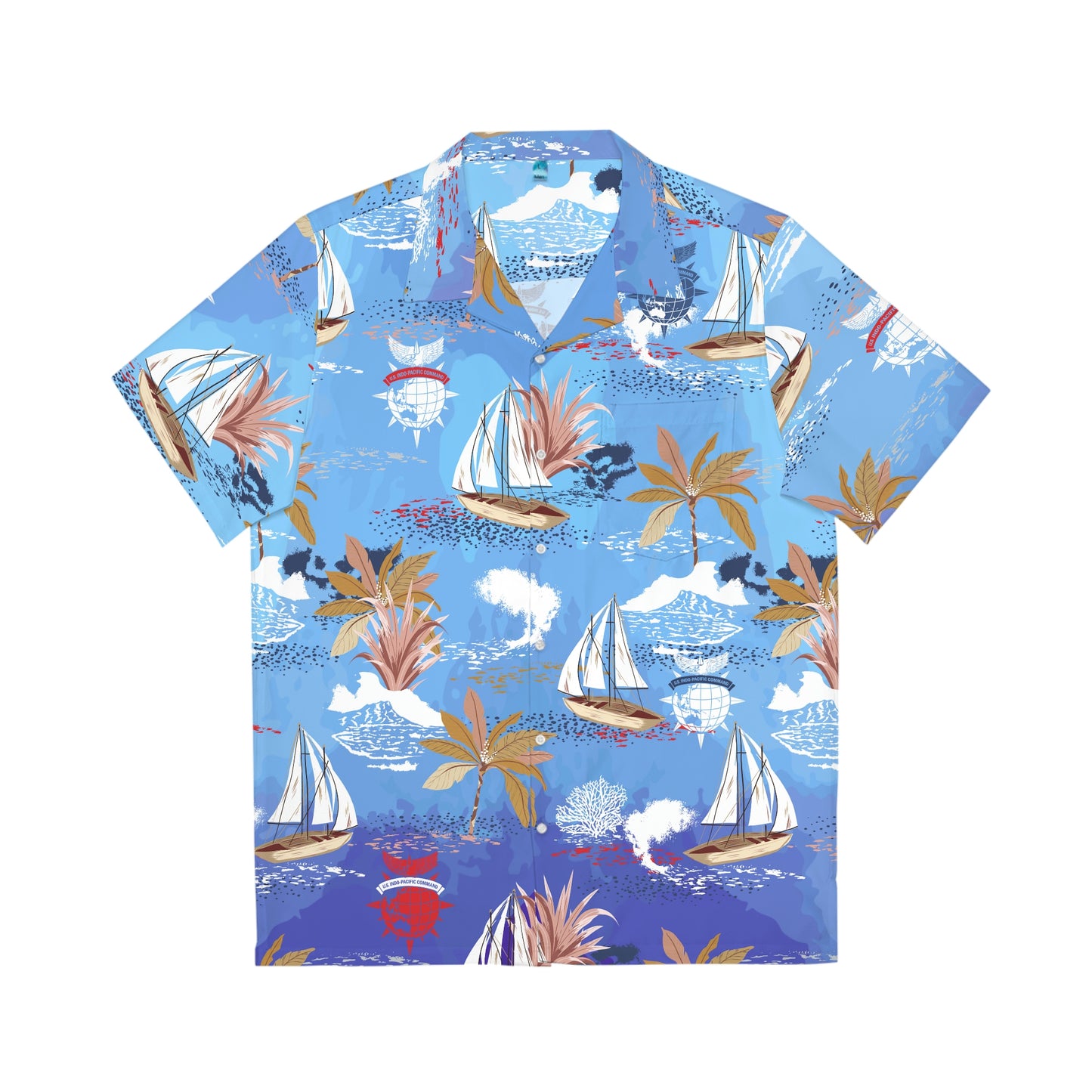 USINDOPACOM HQ Moloka'i Hawaiian Shirt