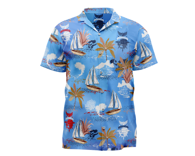 USINDOPACOM HQ Moloka'i Hawaiian Shirt
