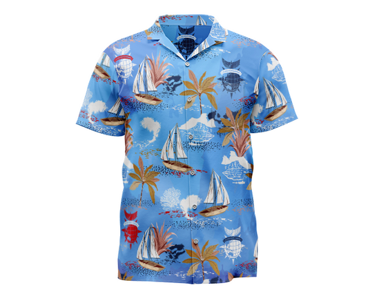 USINDOPACOM HQ Moloka'i Hawaiian Shirt