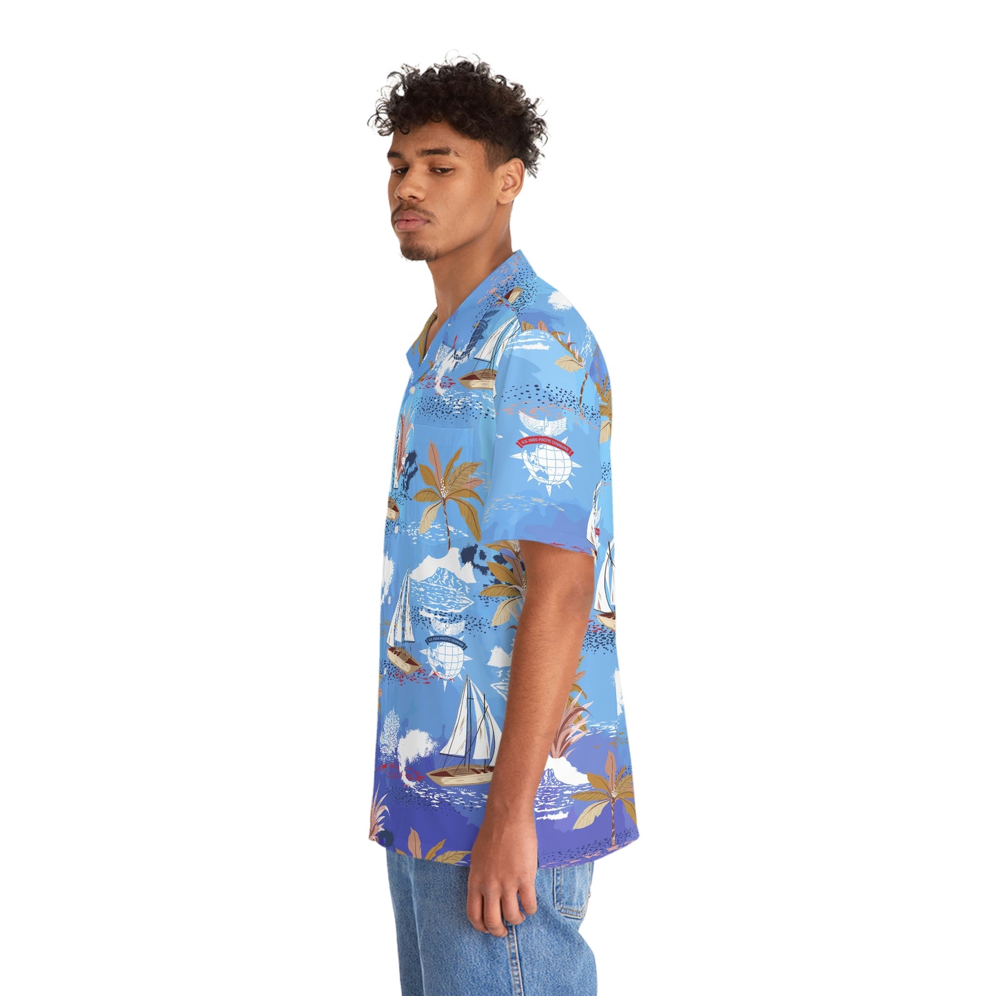 USINDOPACOM HQ Moloka'i Hawaiian Shirt
