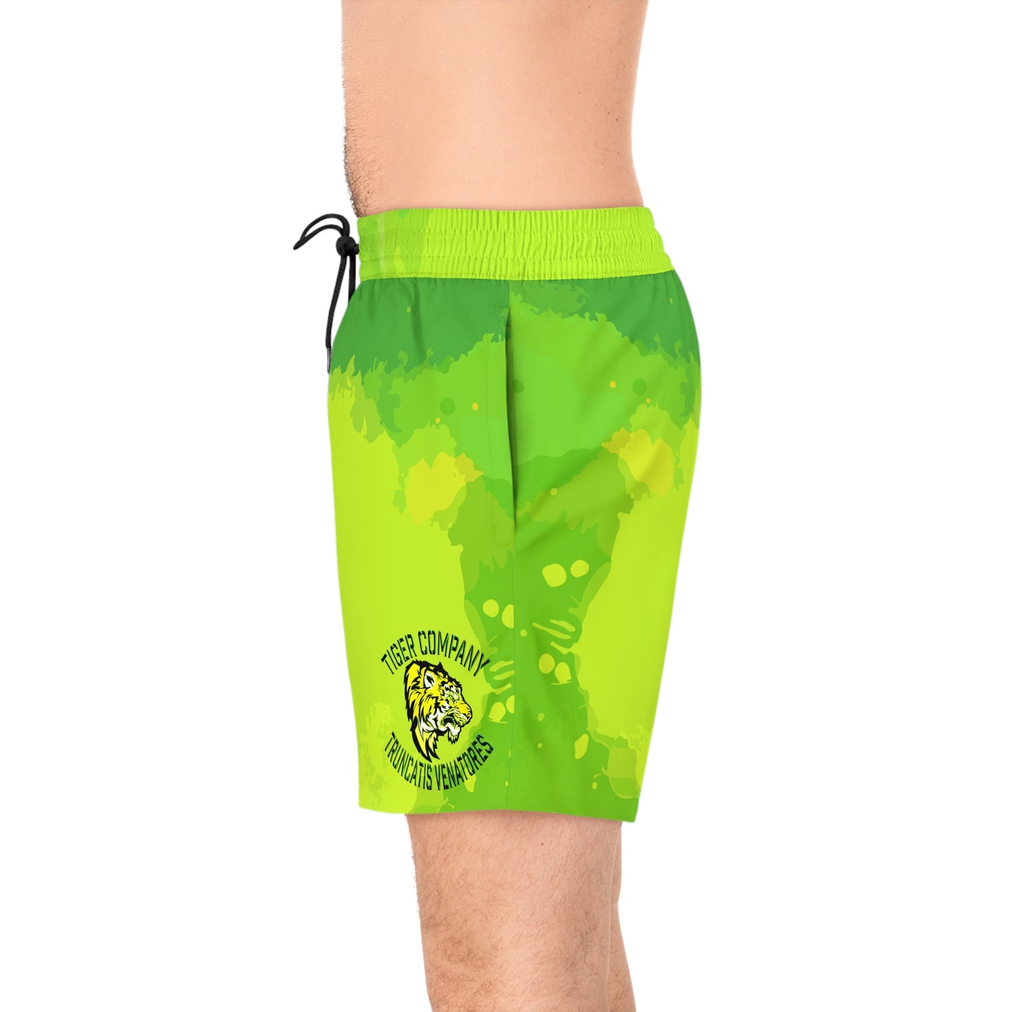 25ID Tiger Company "Truncatis Venatores" Makamae Swim Trunks