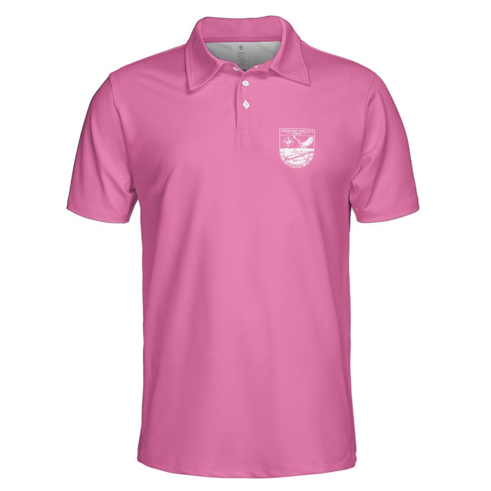 Pink SAG Performance Collared Shirt