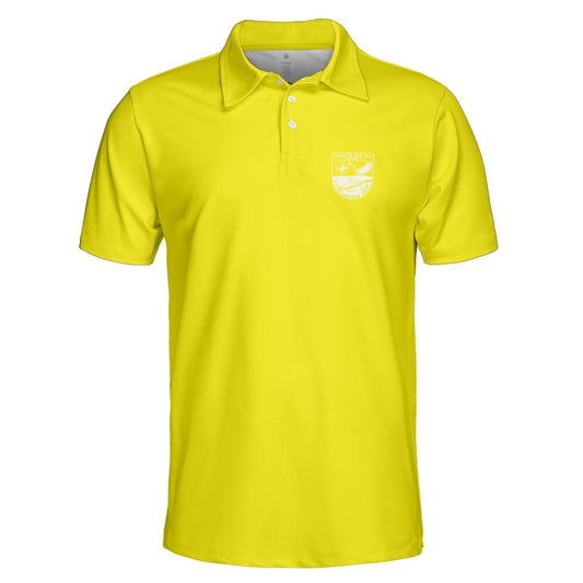 Yellow SAG Performance Collared Shirt