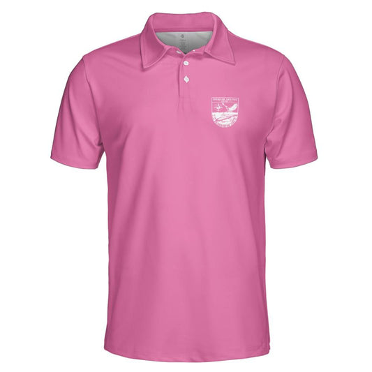 Pink SAG Performance Collared Shirt