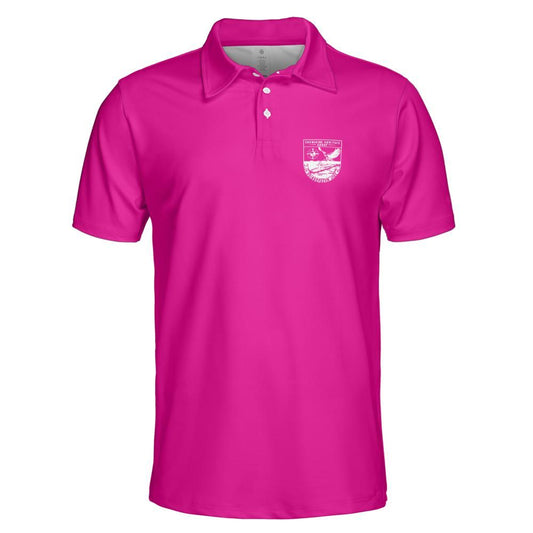 Magenta SAG Performance Collared Shirt