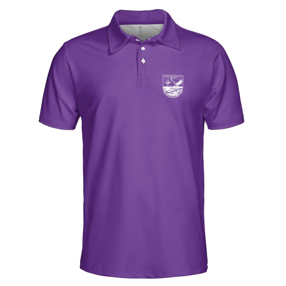 Violet SAG Performance Collared Shirt