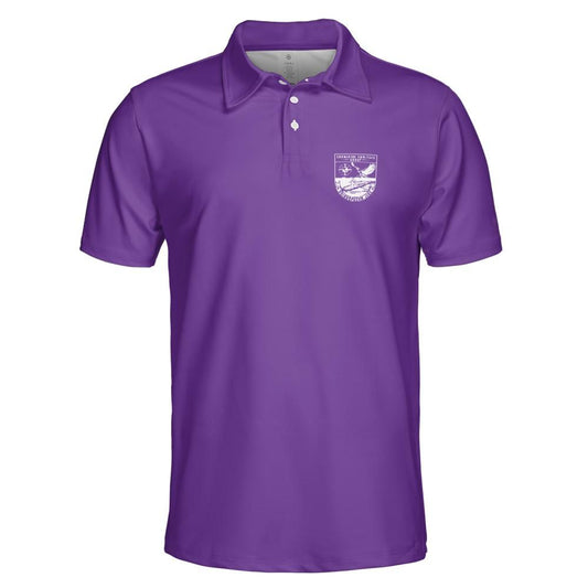 Violet SAG Performance Collared Shirt